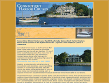 Tablet Screenshot of connecticutharborcruises.com